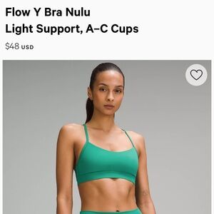 Flow Y bra